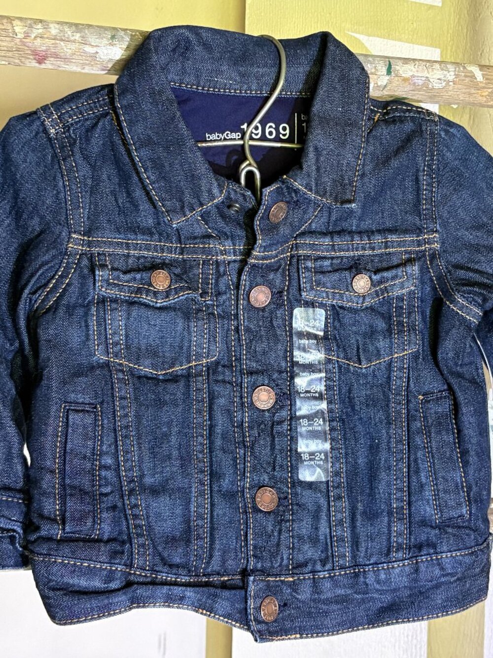 BabyGap NWT Infant 1969 Premium Denim Jacket 18-24 Months